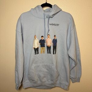 Weezer Blue Album Hoodie
